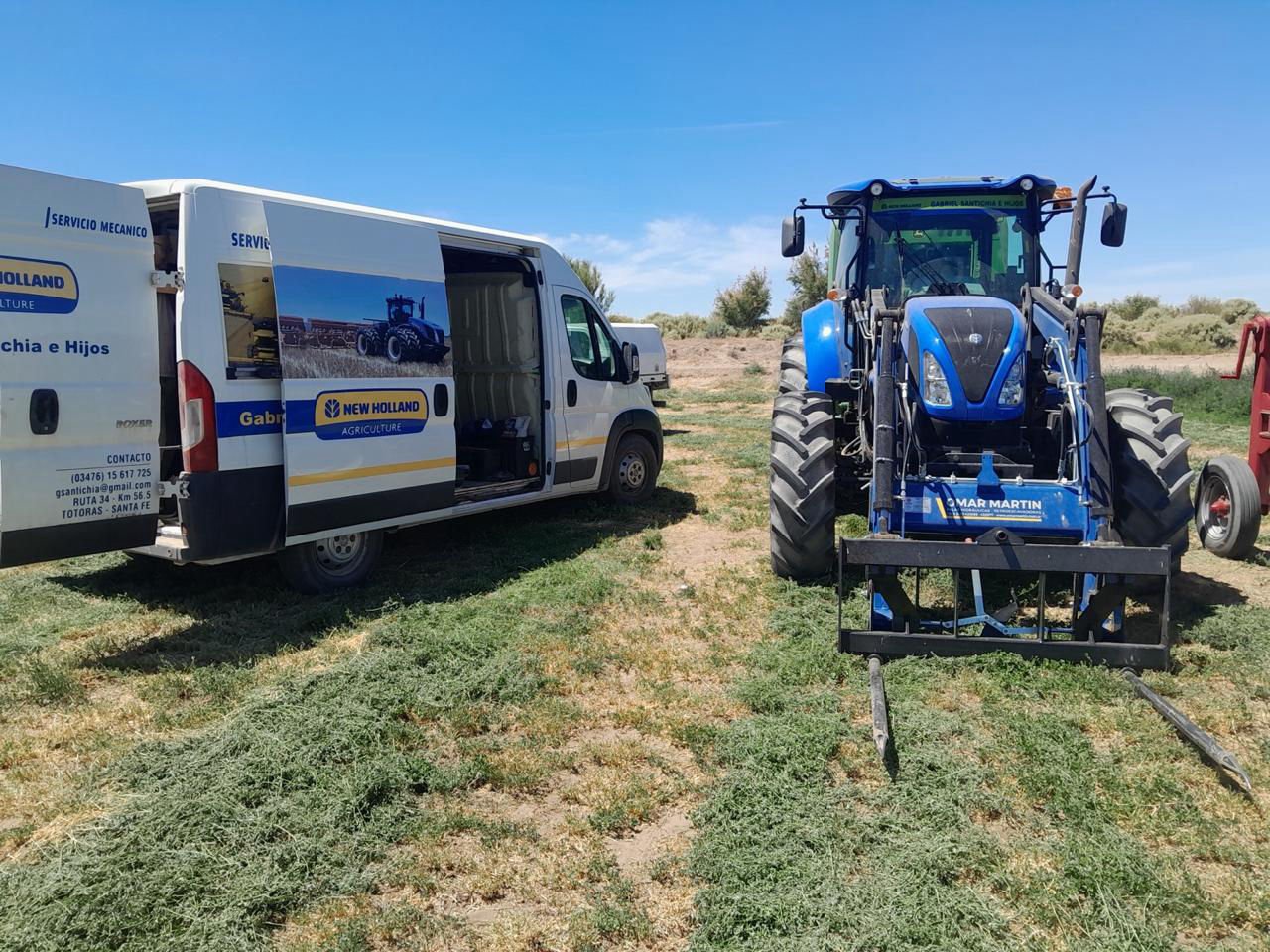 Servicio en campo Santichia 9